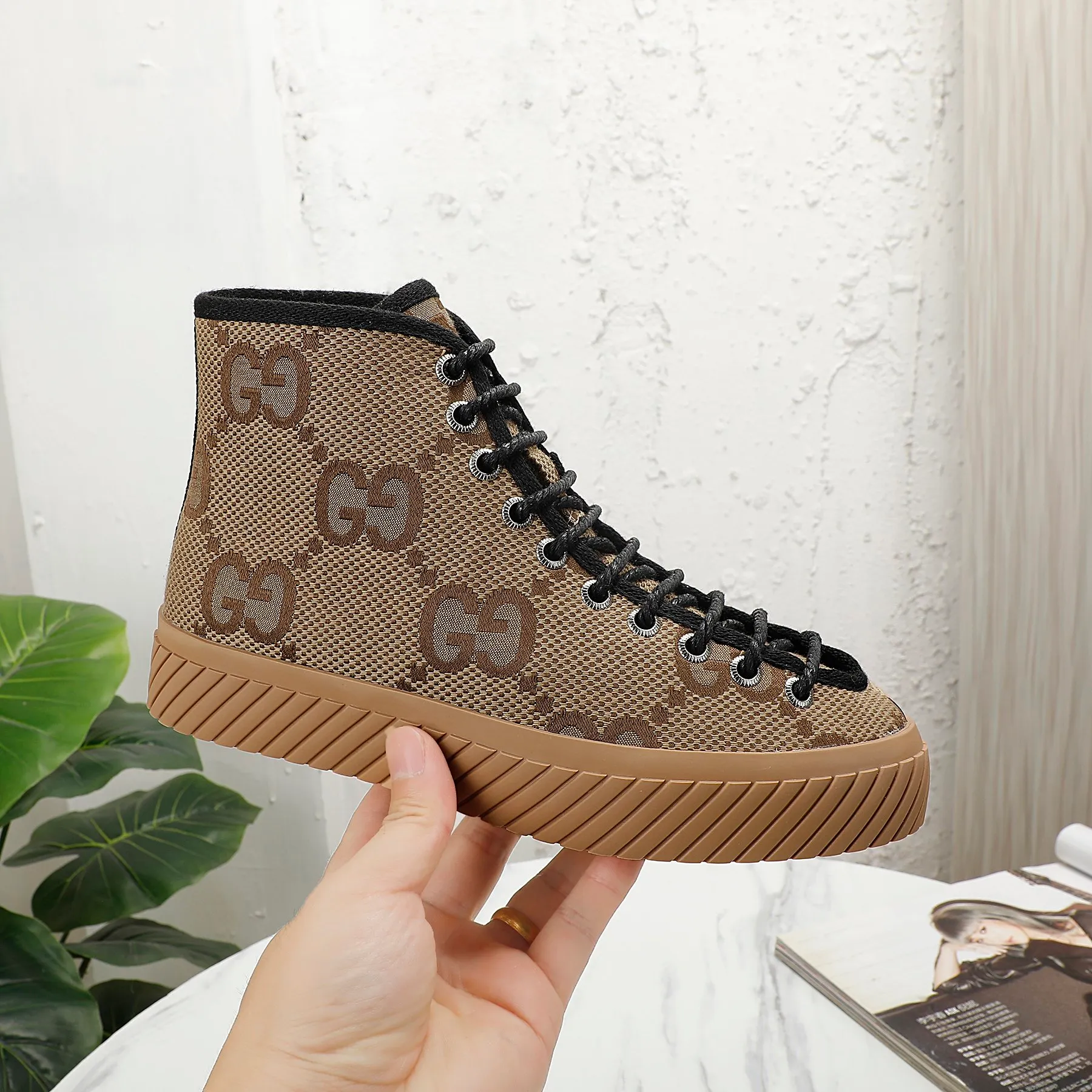 👟👟Ex-factory price 440👟👟 Men's size +10 GUCCI, couple style, other colors also available, you can also place an order with pictures
